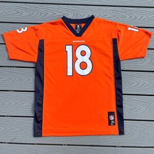 NFL Official Denver Broncos Payton Manning Jersey 18 Youth XL 18/20 retired